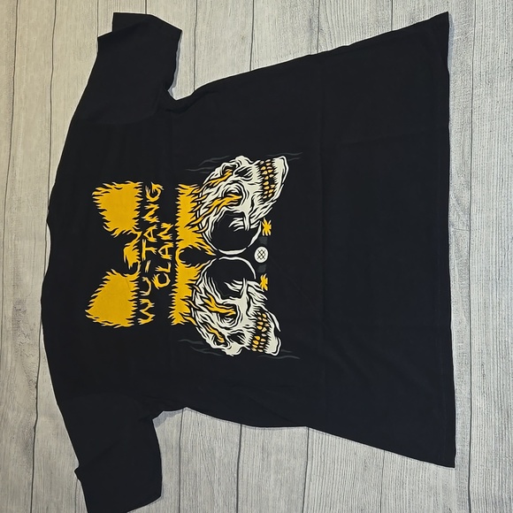 Stance Wu-Tang Clan Skull Graphic Crewneck T-Shirt Black Size L NWT - Picture 2 of 9